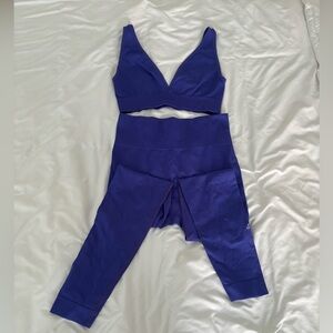 WeWoreWhat Ribbed Workout Set